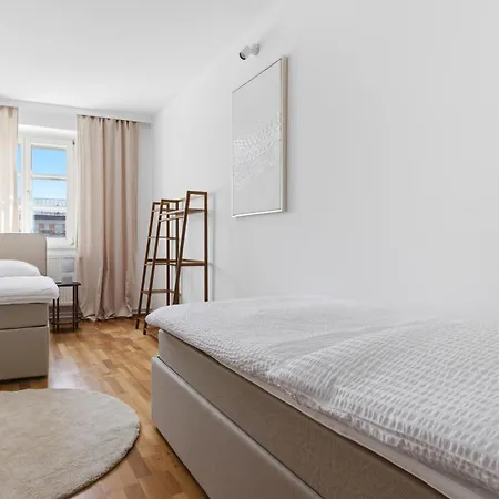 Apartment Alpena Homes, Zentrum, Sehr Geraeumig, Kueche Linz